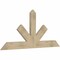 Ekena Millwork Saratoga Rough Sawn Timber Gable Bracket, Douglas Fir, 72"W x 33"H x 2"D x 6"F, 11/12 Pitch GBW072X33X0206SAR00RDF - alternate 4